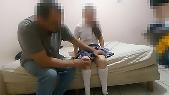 Beautiful Mexican Schoolgirl Teams Up With Her Neighbor To Seduce A Young Student From Sinaloa For A Gift, Featuring Authentic Homemade Sex