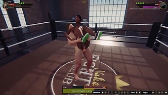 Ethan And Dela In A 3d Nude Wrestling Match