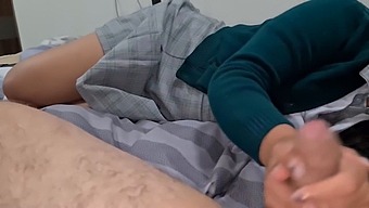 Young Mexican Girl Gets Intimate With Her Professor And Enjoys His Cum