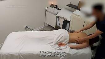 Uninhibited Spa Encounter With A Curvy Waitress Leads To Deep Massage And More