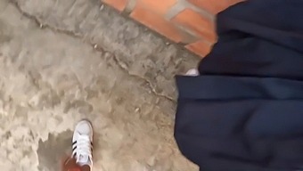 Uniformed Teen Gets Pounded By Big Cock After Class