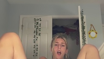 Innocent 18-Year-Old Girl Masturbates Secretly At Home